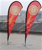 Digital printing customized Beach flag