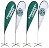 2013 hot promotional beach flag/teardrop flag/feather flag