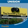 pvc frontlit flex banner for advertising